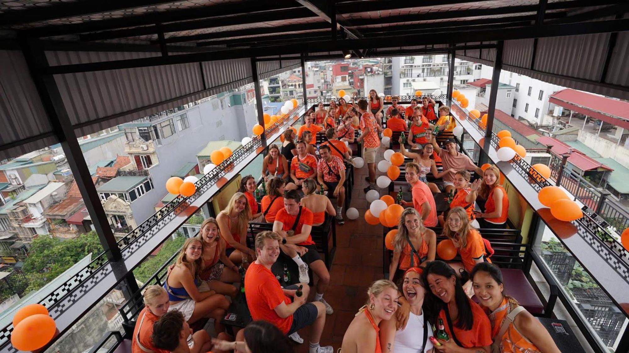 Lakeview Backpackers Hostel & Rooftop Bar Hanoi Exterior foto